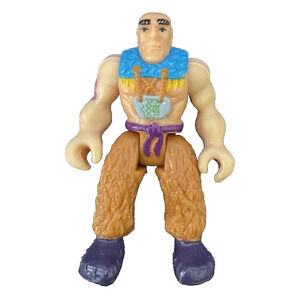 2004 Fisher Price Imaginext Dinosaurs Blade The Sabertooth Caveman Action Figure